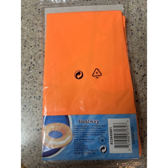 Bestway H2O Go! Novelty Orange Slice Ring Pool Float Floaty 27” New! - Picture 2 of 2